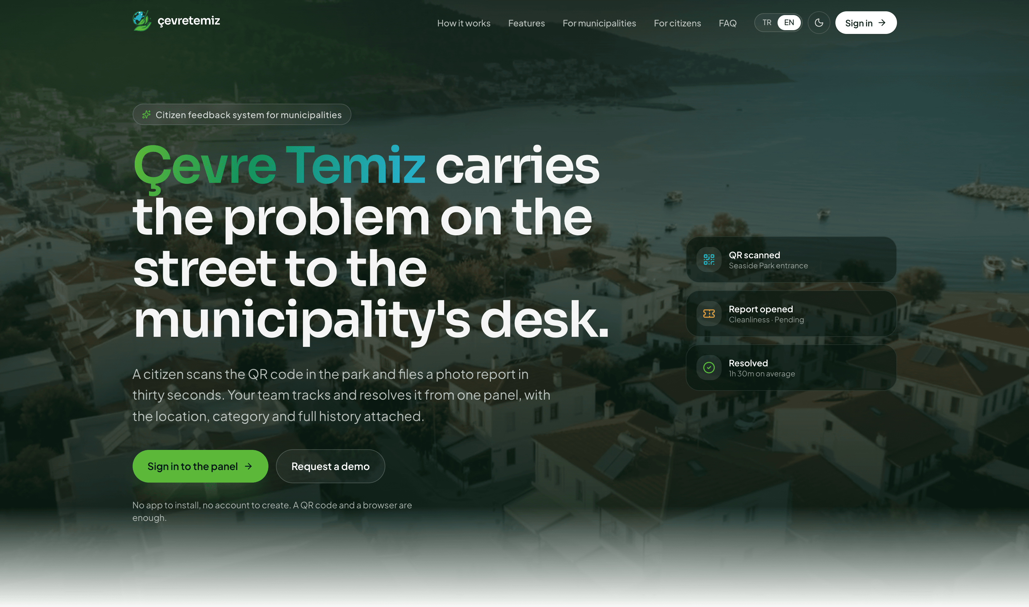 Çevre Temiz — product screenshot
